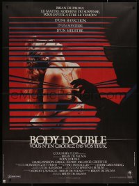 8t0767 BODY DOUBLE French 1p 1985 Brian De Palma, Melanie Griffith, voyeur watches sexy woman!