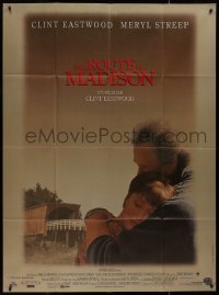 8t0776 BRIDGES OF MADISON COUNTY French 1p 1995 Clint Eastwood directs & stars with Meryl Streep!