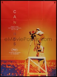 8t0785 CANNES FILM FESTIVAL 2019 French 1p 2019 director Agnes Varda filming from a high tower!