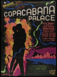 8t0815 COPACABANA PALACE French 1p 1964 Guy Gerard Noel art of silhouette of couple embracing!
