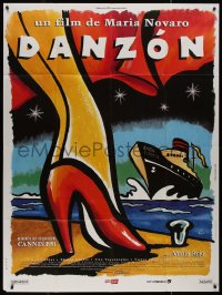8t0826 DANZON French 1p 1992 Pierre Collier & Deleuse art of sexy woman's foot & cruise ship!