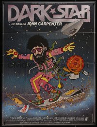 8t0828 DARK STAR French 1p 1980 John Carpenter & Dan O'Bannon, different Lynch Guillotin art!