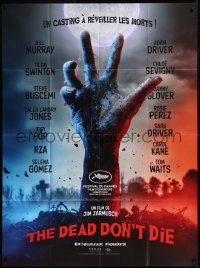8t0833 DEAD DON'T DIE teaser French 1p 2019 Jim Jarmusch, huge all star cast, hand rising from grave!
