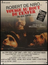 8t0837 DEER HUNTER CinePoster REPRO French 1p 1986 Michael Cimino, Robert De Niro, different image!