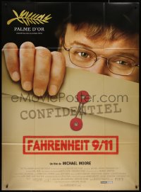 8t0876 FAHRENHEIT 9/11 French 1p 2004 Michael Moore documentary about September 11, 2001!