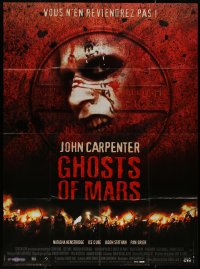 8t0901 GHOSTS OF MARS French 1p 2001 John Carpenter directed horror/sci-fi, cool different image!