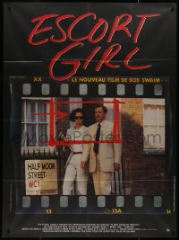 8t0917 HALF MOON STREET French 1p 1986 Sigourney Weaver & Michael Caine, Escort Girl, different!