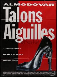 8t0934 HIGH HEELS French 1p 1992 Pedro Almodovar's Tacones lejanos, pistol-heeled shoe!