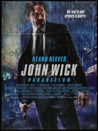 8t0985 JOHN WICK CHAPTER 3 French 1p 2019 Keanu Reeves in the title role as John Wick, Parabellum!