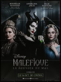 8t1026 MALEFICENT: MISTRESS OF EVIL teaser French 1p 2019 Angelina Jolie, Pfeiffer, Fanning, Disney!