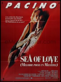 8t1145 SEA OF LOVE French 1p 1989 Ellen Barkin is either the love of Al Pacino's life or the end!