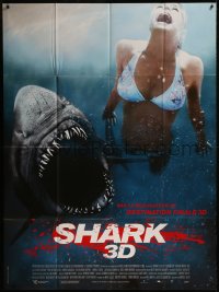 8t1156 SHARK NIGHT 3D French 1p 2011 Sara Paxton, Dustin Milligan, sexy swimmer attacked, Shark 3D!