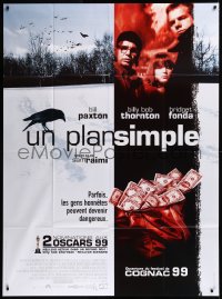 8t1160 SIMPLE PLAN French 1p 1999 Bill Paxton, Bridget Fonda, Billy Bob Thornton, Sam Raimi!
