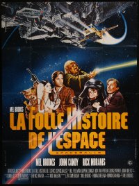 8t1170 SPACEBALLS French 1p 1987 Mel Brooks sci-fi Star Wars spoof, John Candy, Bill Pullman!