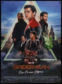 8t1172 SPIDER-MAN: FAR FROM HOME French 1p 2019 Marvel Comics, Tom Holland, Jake Gyllenhaal!