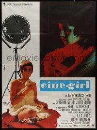 8t1232 WILLING French 1p 1971 Francis Leroi's Cine-girl, great images of of Monique Barbillat!