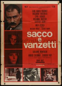 8t0583 SACCO & VANZETTI Italian 1p 1971 Giuliano Montaldo anarchist bio starring Gian Maria Volonte!