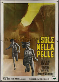 8t0397 SUN ON THE SKIN Italian 2p 1971 Il sole nella pelle, Ornella Muti, Alessio Orano!