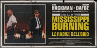 8t0326 MISSISSIPPI BURNING Italian 3p 1990 different image of Gene Hackman & Willem Dafoe, rare!