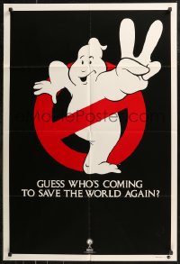 8w0316 GHOSTBUSTERS 2 teaser Aust 1sh 1989 guess who is coming to save the world again next summer?