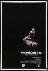 8w0345 POLTERGEIST II Aust 1sh 1986 Heather O'Rourke, The Other Side, they're back!