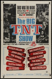 8w0736 BIG T.N.T. SHOW 1sh 1966 all-star rock & roll, traditional blues, country western & rock!