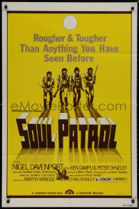 8w0742 BLACK TRASH 1sh R1981 Soul Patrol, Rougher & Tougher than anything you have seen before!