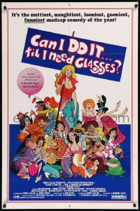 8w0774 CAN I DO IT TIL I NEED GLASSES 1sh 1977 looniest, gooniest, Robin Williams first!