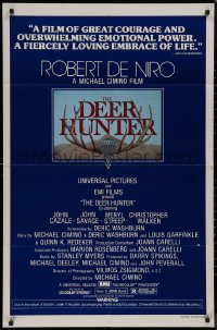 8w0825 DEER HUNTER 1sh 1978 directed by Michael Cimino, Robert De Niro, Jezierski artwork!