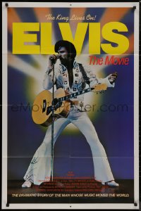 8w0868 ELVIS style C int'l 1sh 1979 Kurt Russell as Presley, directed by John Carpenter, rock & roll