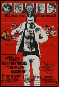 8w0658 LONGEST YARD English 1sh 1974 Robert Aldrich prison football sports comedy, Burt Reynolds!