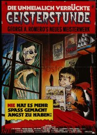 8w0172 CREEPSHOW German 33x47 1983 Romero & Stephen King's tribute to E.C. Comics, Kamen-like art!