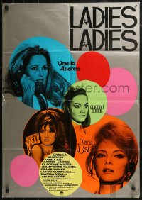 8w0188 ANYONE CAN PLAY German 1968 great images of Ursula Andress, Virna Lisi, Auger & Mell!