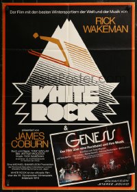 8w0219 GENESIS IN CONCERT/WHITE ROCK German 1970s Olympic sports & rock concert!