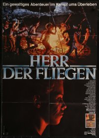 8w0229 LORD OF THE FLIES German 1990 Balthazar Getty in William Golding's classic novel!