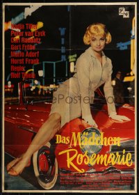 8w0249 ROSEMARY German 1959 Nadja Tiller in title role, sexy German steamy fleshpots!