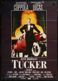 8w0255 TUCKER: THE MAN & HIS DREAM German 1989 Francis Ford Coppola, different photo of Jeff Bridges