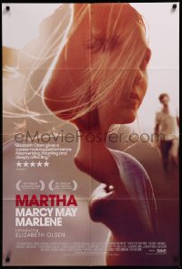 8w1063 MARTHA MARCY MAY MARLENE int'l DS 1sh 2011 pretty Elizabeth Olsen in the title role!