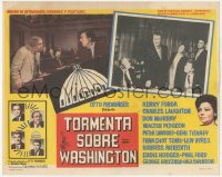 8w0094 ADVISE & CONSENT Mexican LC 1963 Otto Preminger, different Washington Capitol artwork!