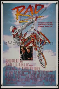 8w1153 RAD 1sh 1986 extreme BMX bike racing, Bill Allen, Lori Loughlin!