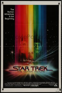 8w1229 STAR TREK 1sh 1979 Shatner, Nimoy, Khambatta and Enterprise by Peak!