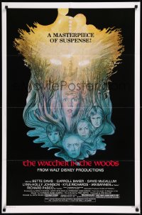 8w1309 WATCHER IN THE WOODS 1sh 1980 Disney, it was just game until a girl vanished for 30 years!