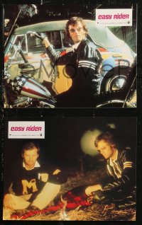 8w0089 EASY RIDER 6 style B French LCs 1969 Peter Fonda, Nicholson, classic directed by Hopper!