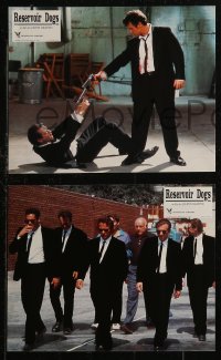 8w0085 RESERVOIR DOGS 8 French LCs 1992 Quentin Tarantino, Harvey Keitel, Steve Buscemi, Chris Penn