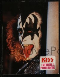 8w0109 ATTACK OF THE PHANTOMS 20 German LCs 1979 KISS, Criss, Frehley, Simmons, Stanley, different!