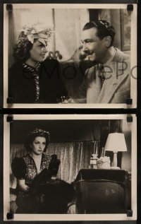 8w0107 FEU SACRE 22 German LCs 1942 Maurice Cloche, art of Viviane Romance by Herve Morvan!