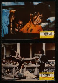 8w0118 GAME OF DEATH 14 German LCs 1979 Bruce Lee, Kareem Abdul Jabbar, kung fu!