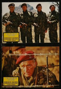 8w0106 WILD GEESE 24 German LCs 1978 Richard Burton, Roger Moore & Richard Harris!