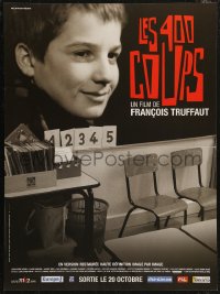 8x0303 400 BLOWS advance French 16x21 R2004 Truffaut, Les quatre cents coups, Jean-Pierre Leaud!