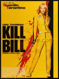 8x0360 KILL BILL: VOL. 1 French 16x21 2003 Quentin Tarantino directed, cool bloody design!